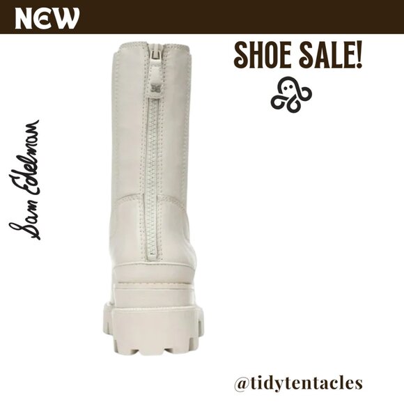 NEW Sam Edelman Women's Genia Leather Boots, 9 (B,M) - Picture 3 of 6